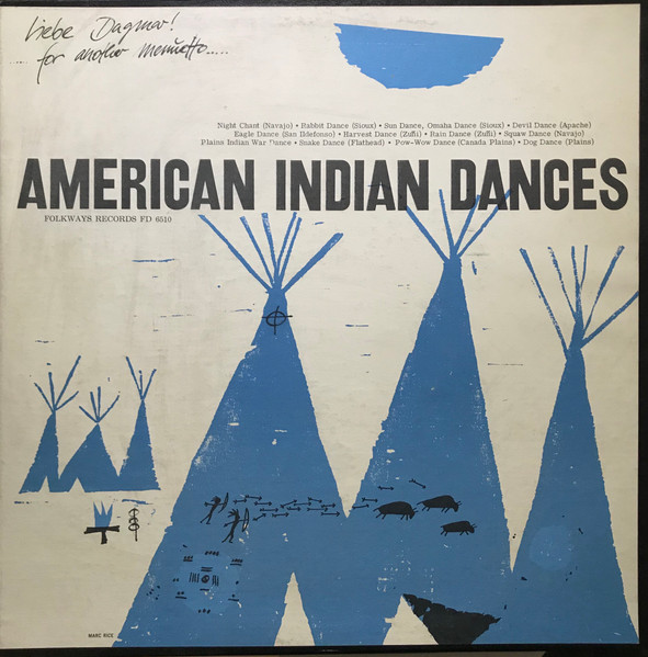 Various - American Indian Dances | Folkways Records (FD 6510)