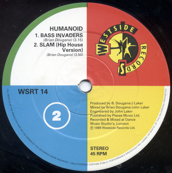 Humanoid - Slam | Westside Records (WSRT 14) - 3 Humanoid - Slam | Westside Records (WSRT 14) - 3