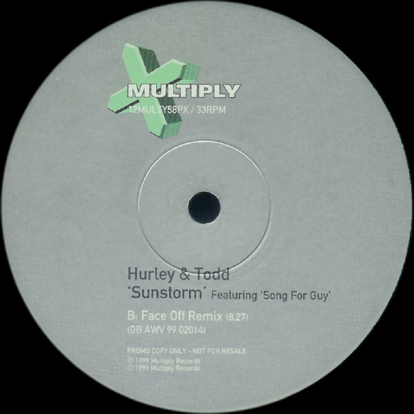 Hurley & Todd - Sunstorm | Multiply Records (12MULTY 58PX) - 3