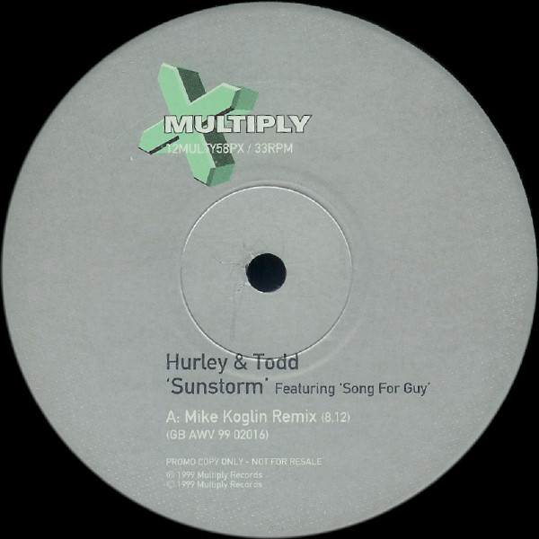 Hurley & Todd - Sunstorm | Multiply Records (12MULTY 58PX) - 2