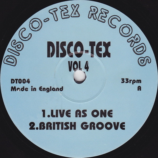 Disco-Tex - Vol 4 | Disco-Tex Records (DT004)