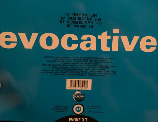 Deep Nation - You Can't Have My Love | Evocative (EVOKE 3 T) - 2