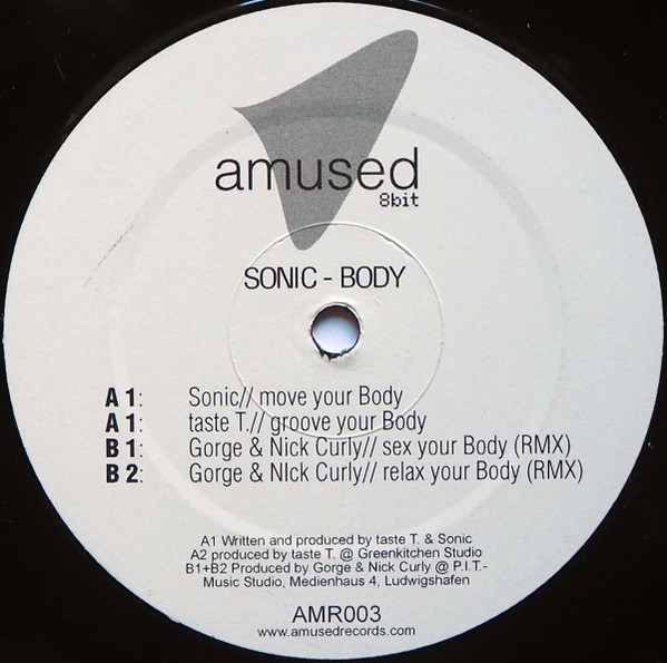 Sonic - Body | Amused Records (AMR003)