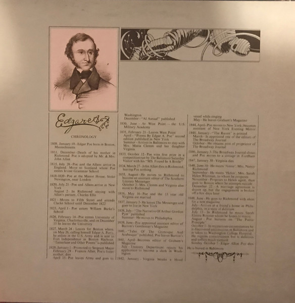 The Alan Parsons Project - Tales Of Mystery And Imagination | 20th Century Fox Records (9209-508) - 2