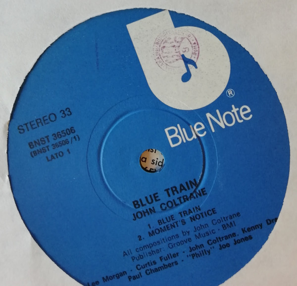 John Coltrane - Blue Train | Blue Note (BNST 36506) - 3