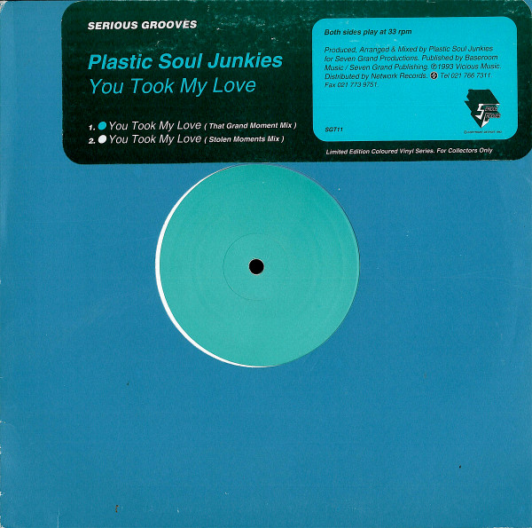 Plastic Soul Junkies - You Took My Love | Serious Grooves (SGT11)