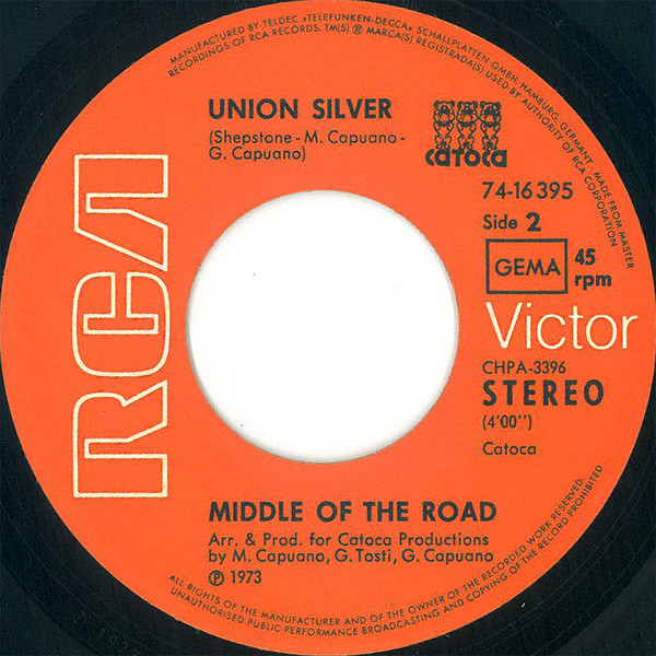 Middle Of The Road - Honey No | RCA Victor (74-16 395) - 4