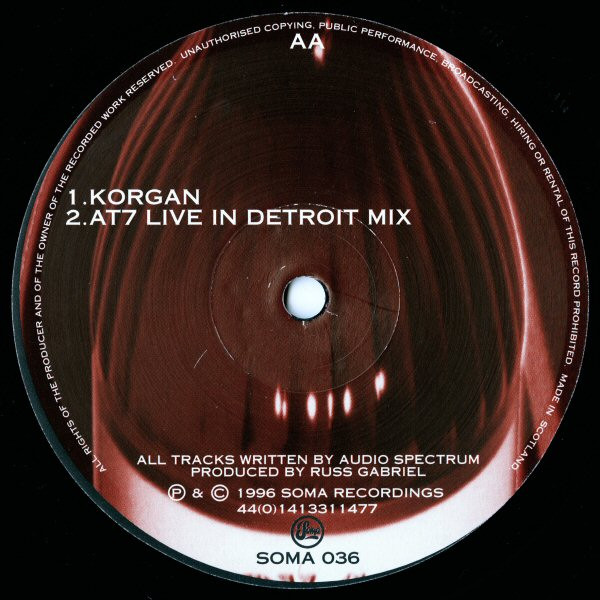 Russ Gabriel 's Audio Spectrum - Pilgrimage EP | Soma Quality Recordings (SOMA 036) - 4 Russ Gabriel 's Audio Spectrum - Pilgrimage EP | Soma Quality Recordings (SOMA 036) - 4