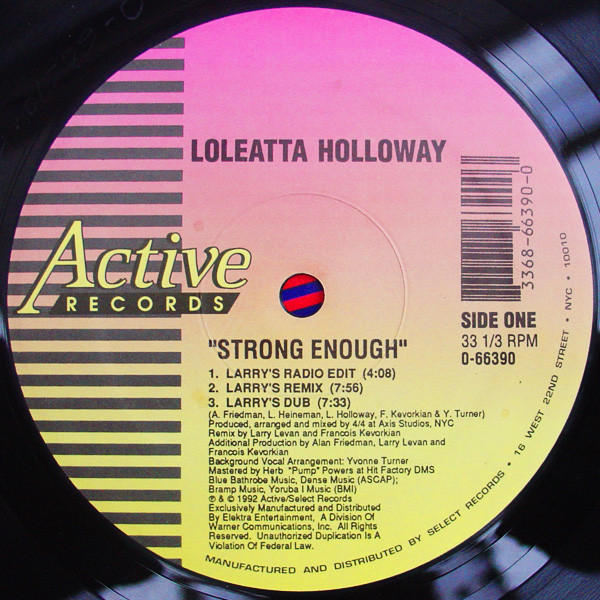 Loleatta Holloway - Strong Enough | Active Records (0-66390)