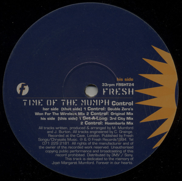 Time Of The Mumph - Control | Fresh (FRSHT24)