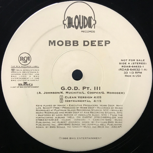 Mobb Deep - G.O.D. Pt. III | Loud Records (RDAB-64632-1) Mobb Deep - G.O.D. Pt. III | Loud Records (RDAB-64632-1)