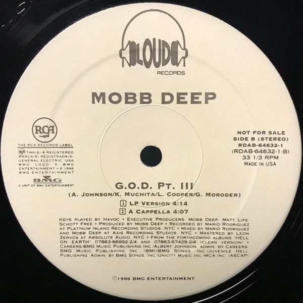 Mobb Deep - G.O.D. Pt. III | Loud Records (RDAB-64632-1) - 2