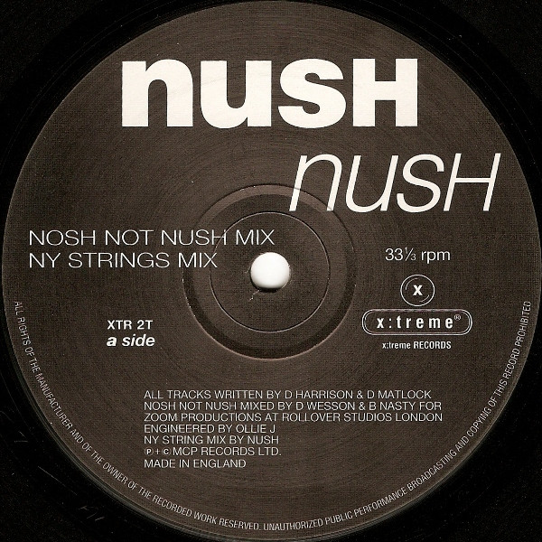 Nush - Nush | X:treme Records (XTR 2T) - 3 Nush - Nush | X:treme Records (XTR 2T) - 3
