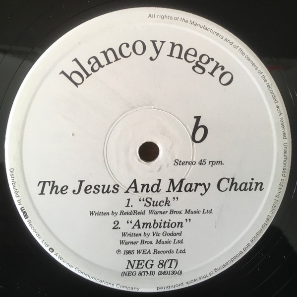 The Jesus And Mary Chain - Never Understand | Blanco Y Negro (NEG 8T) - 3