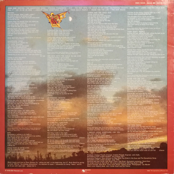 Kate Bush - The Kick Inside | EMI (EMC 3223) - main