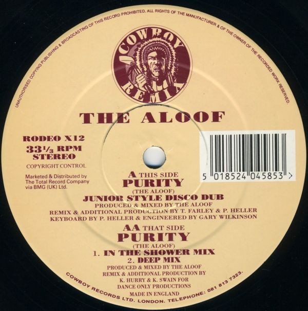 The Aloof - Purity (Remixes) | Cowboy Records (RODEO X12)