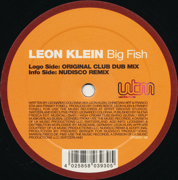 Leon Klein - Big Fish | Use The Music (UTM007-06)