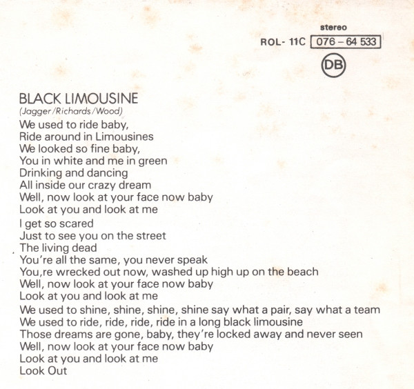 The Rolling Stones - Tattoo You | Rolling Stones Records (11C 076-64 533) The Rolling Stones - Tattoo You | Rolling Stones Records (11C 076-64 533)