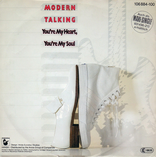 Modern Talking - You're My Heart, You're My Soul | Hansa (106 884) - 2 Modern Talking - You're My Heart, You're My Soul | Hansa (106 884) - 2