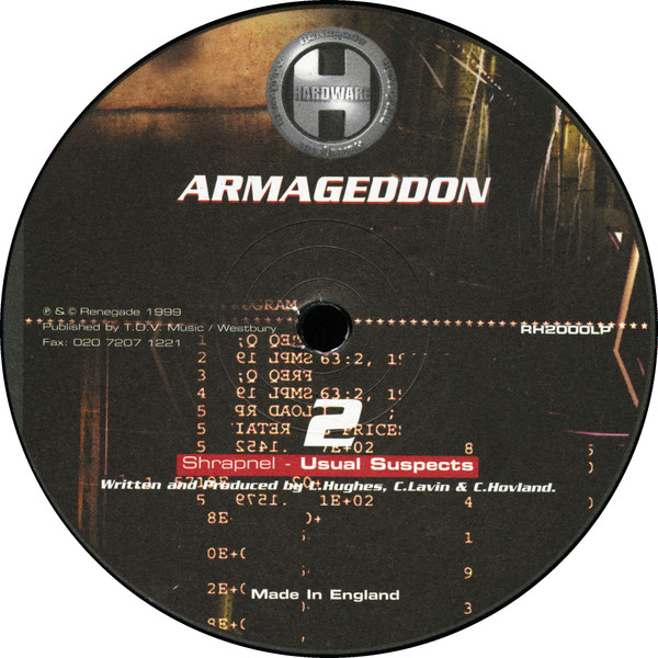 Various - Armageddon | Renegade Hardware (RH2000LP) - 4 Various - Armageddon | Renegade Hardware (RH2000LP) - 4
