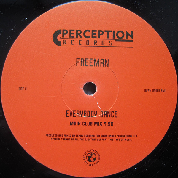 Freeman - Everybody Dance | Perception Records (PERC 001)
