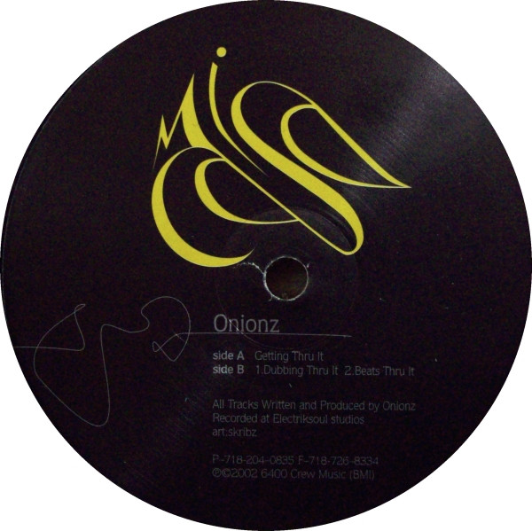 Onionz - Getting Thru It | Mi Casa (MiCasa002) - main