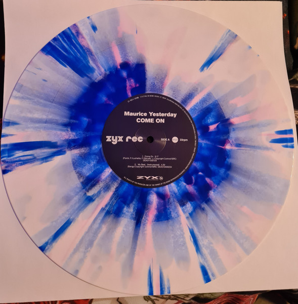 Maurice Yesterday - Come On | ZYX Music (MAXI 1126-12) - 2