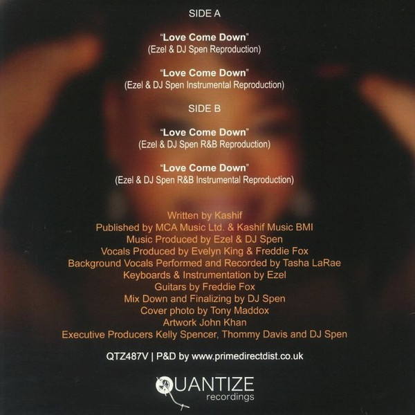 Evelyn King - Love Come Down (Ezel & DJ Spen Reproduction) | Quantize Recordings (QTZ487V) - 2