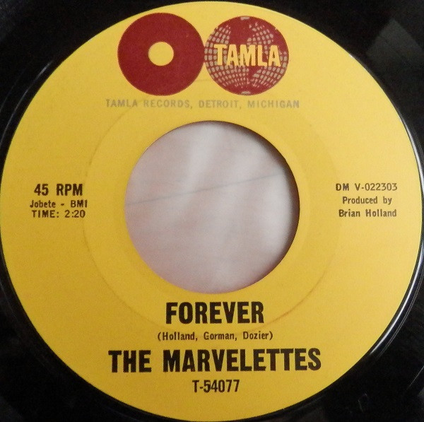 The Marvelettes - Forever | Tamla (T-54077)
