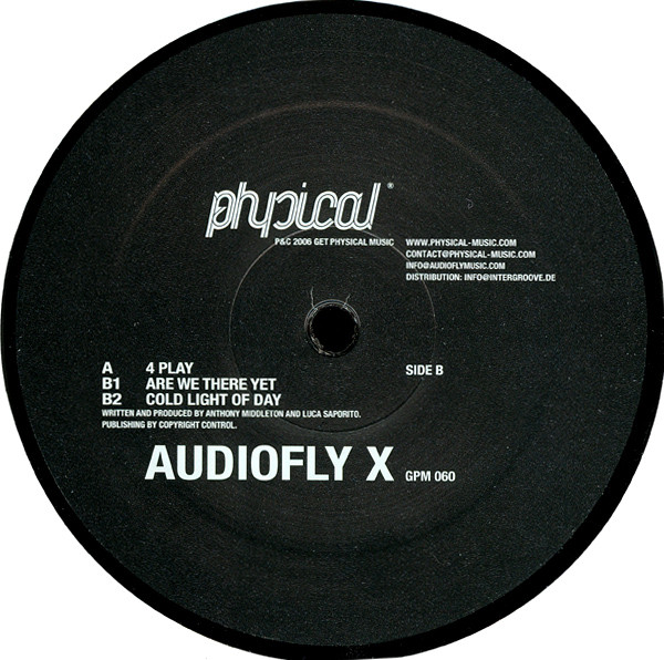 Audiofly - 4 Play E.P. | Get Physical Music (GPM 060)
