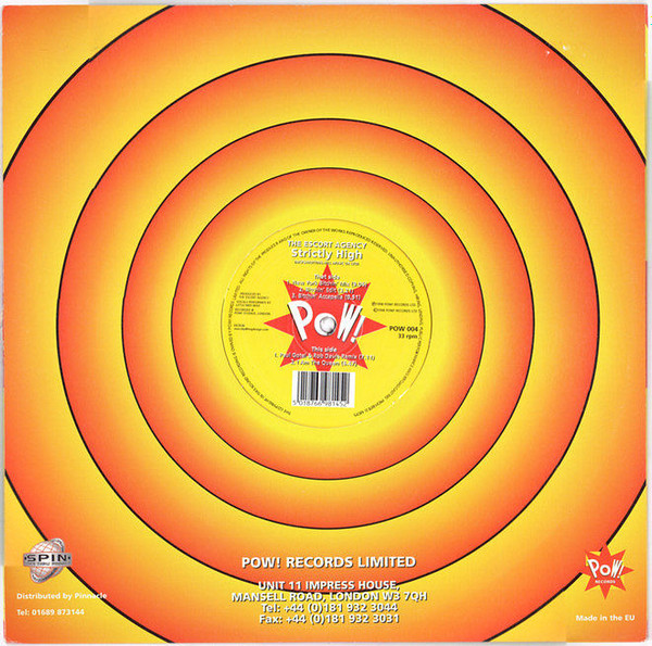 The Escort Agency - Strictly High | Pow! (POW 004) The Escort Agency - Strictly High | Pow! (POW 004)