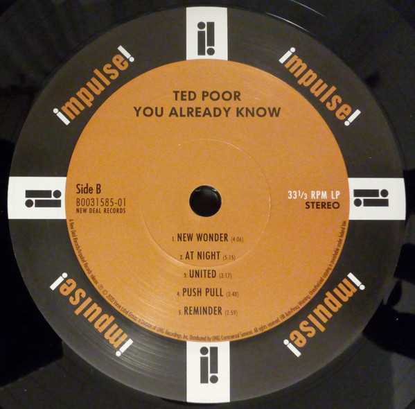 Ted Poor - You Already Know | Impulse! (B0031585-01) - 4 Ted Poor - You Already Know | Impulse! (B0031585-01) - 4