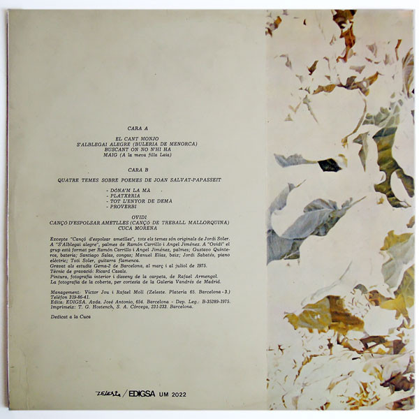 Toti Soler - El Cant Monjo | Zeleste (UM 2022) - 2