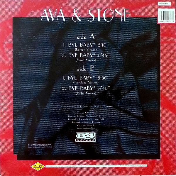 Ava & Stone - Bye Baby | Max Music (NM787MX) - 2