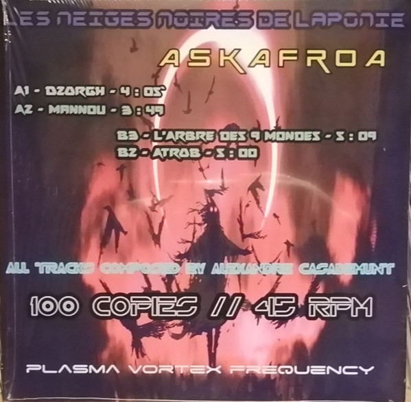 Les Neiges Noires De Laponie - Askafroa | Plasma Vortex Frequency (PVF03VINYL) - 3