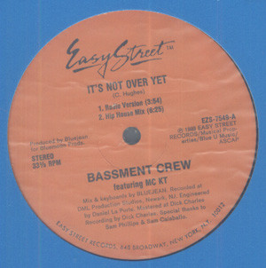 Bassment Crew Featuring MC KT - It's Not Over Yet | Easy Street Records (EZS-7549) Bassment Crew Featuring MC KT - It's Not Over Yet | Easy Street Records (EZS-7549)