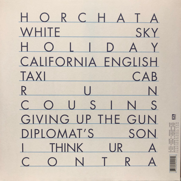 Vampire Weekend - Contra | XL Recordings (XL LP 429)