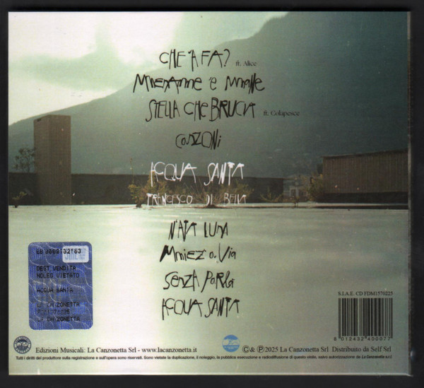 Francesco Di Bella - Acqua Santa | La Canzonetta Record (FDM 1570225) - 2