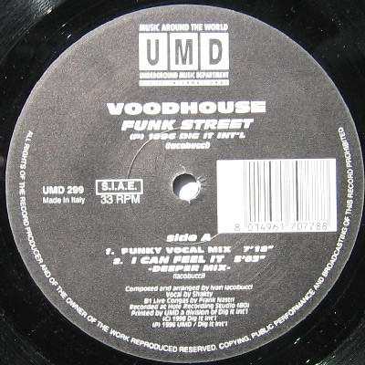 Voodhouse - Funk Street | Underground Music Department (UMD) (UMD 299) Voodhouse - Funk Street | Underground Music Department (UMD) (UMD 299)