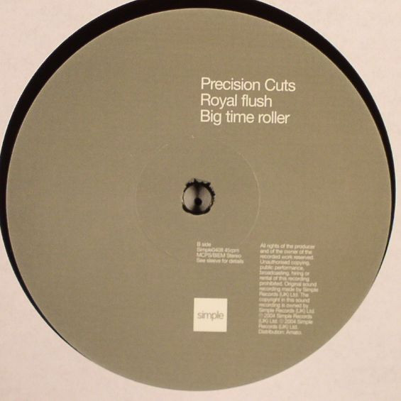 Precision Cuts - Royal Flush | Simple Records (simple 0408)