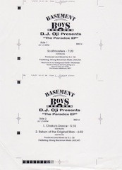 DJ Oji - The Paradox EP | Basement Boys Records (BB014)