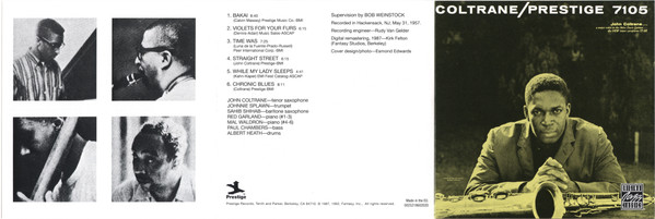 John Coltrane - Coltrane | Original Jazz Classics (0025218602020) - 3 John Coltrane - Coltrane | Original Jazz Classics (0025218602020) - 3