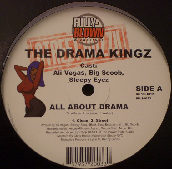 The Drama Kingz - All About Drama | Fully-Blown Recordings (FB-20033) - main The Drama Kingz - All About Drama | Fully-Blown Recordings (FB-20033) - main