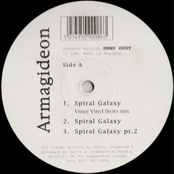 Armagideon - Spiral Galaxy / Edutainment | Dubhead (DBHD 008T)