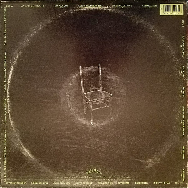 Jefferson Starship - Nuclear Furniture | Grunt (BXL1-4921) - 2