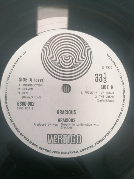 Gracious - Gracious! | Vertigo (6360 002) - 4