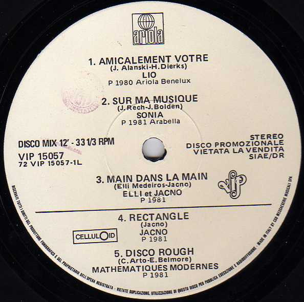 Various - Disco Promozionale | VIP (VIP 15057)