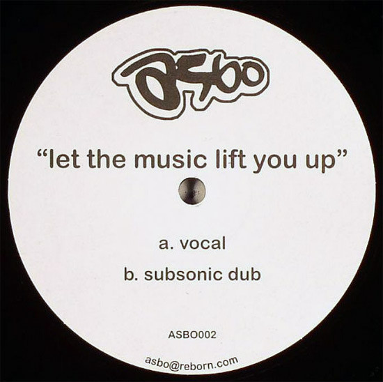 Asbo - Let The Music Lift You Up | Asbo (ASBO002) - main Asbo - Let The Music Lift You Up | Asbo (ASBO002) - main