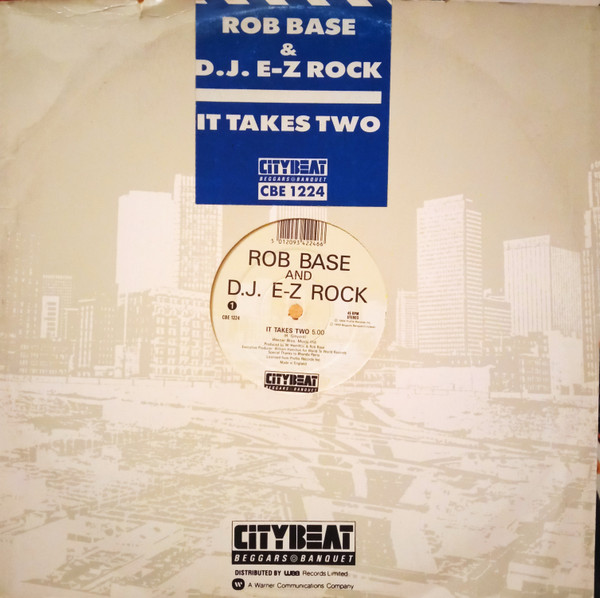 Rob Base & DJ E-Z Rock - It Takes Two | City Beat (CBE 1224) - main