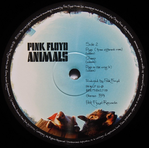 Pink Floyd - Animals | Pink Floyd Records (PFRLP10) - 4 Pink Floyd - Animals | Pink Floyd Records (PFRLP10) - 4